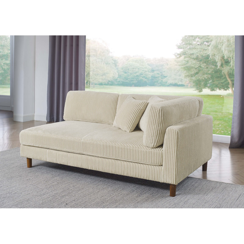 Caliyah 76.5'' Corduroy Sofa