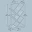 51cm H x 30cm W Standard Bookcase-1987402508