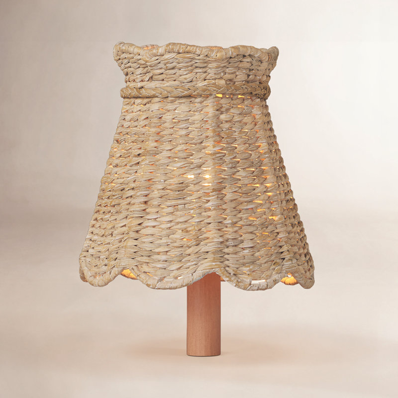 Annabelle Tapered Chandelier Shade, Natural