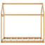 Lit simple et lit en bois de pin - Mobilier de chambre à coucher de qualité au design fonctionnel et élégant