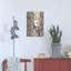 Lark Manor ™ «Dachsund In Daisies» par Barbara Keith, art mural en métal-1448577112