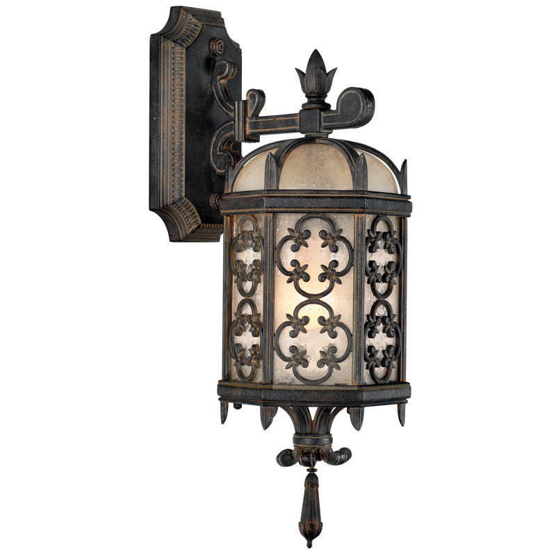 Lanterne murale d'extérieur Costa del Sol, H 20 po x l 7 po x P 9 po