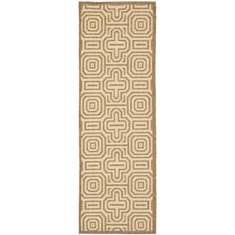 Tapis intérieur / extérieur Arneshia, Tapis de couloir 2 pi 3 po x 6 pi 7 po