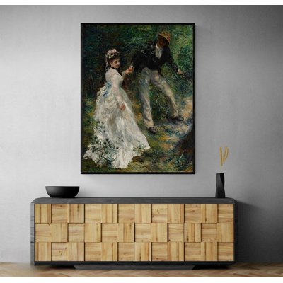 La Promenade By Pierre-Auguste Renoir, Classic Painting Gift Idea, Renoir Extra Large Poster Print, Anniversary Gift Idea Decor