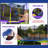Machrus Upper Bounce 9 FT Round Outdoor Trampoline Set with Safety Enclosure System-1686779778