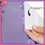 Rideaux de douche mauve à motif floral extra long-1935541159