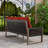 Wood Patio Sofa With Cushions-1842850021