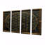 Ensemble d'art mural géométrique 4 pièces Provenant-1355197861