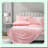 Luxury Blush Pink Silky Sheet Set - 6 Piece Bedding Bundle with Deep Pocket Fitted Sheet, Flat Sheet, and Pillow Cases - Full Size Luxe Bed Sheets