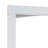63" Tall Bathroom Storage Cabinet With Glass Doors-1387973477