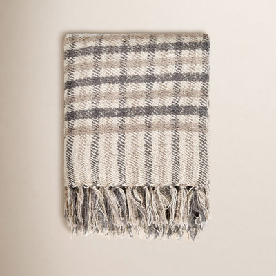Haymond Acrylic Hand Woven Throw Blanket