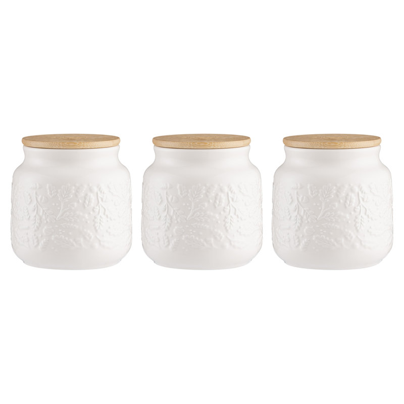 Price & Kensington Acorn Ceramic Jar (Set of 3)