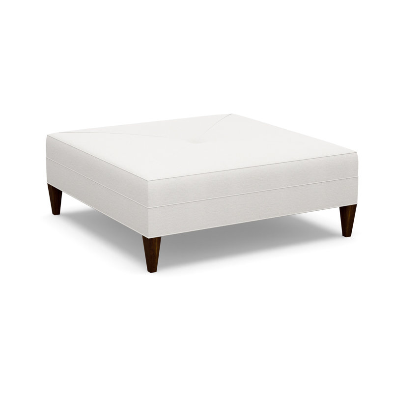 Square Ottoman, 7245-70, Walnut