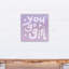 Art sur toile fille you go Stonover-687229839