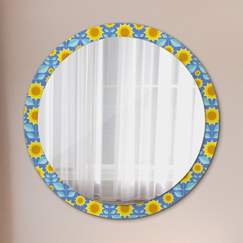 Huldar Glass Flat Wall Mirror