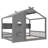 Full-Size Floor House Bed For Toddlers, Montessori-Inspired Bed With Storage Shelf And Playhouse Roof Design For Endless Fun And Comfort-415461156-415461159