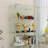 4-Tier Glass Display Cabinet With 5 Dynamic LED Modes