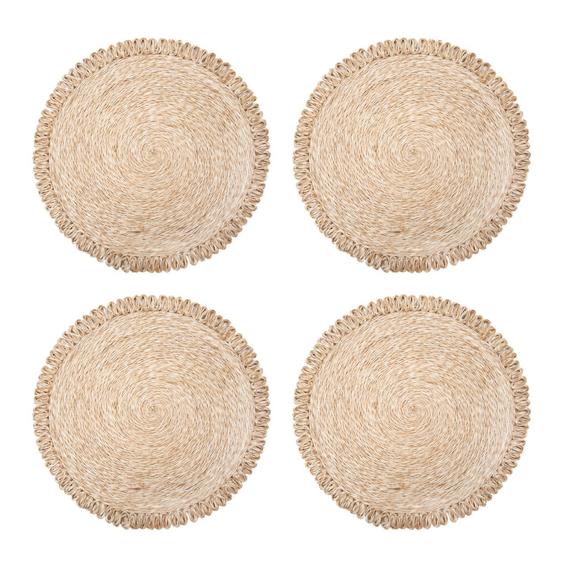 Napperon Amaretto Abaca, Naturel