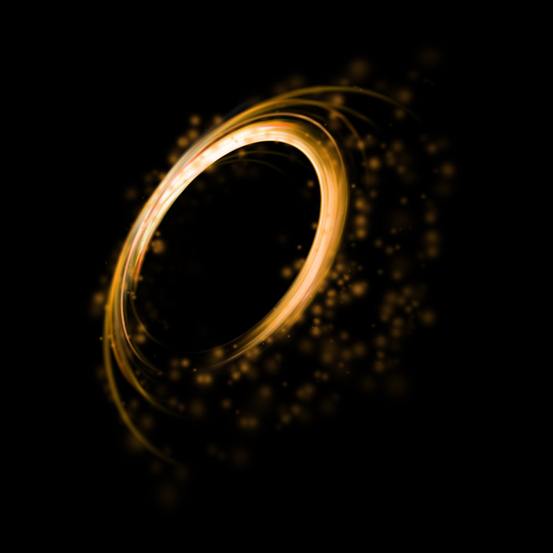 Ring Light by MILANTE - Wrapped Canvas Print, 30cm H x 30cm W x 3.8cm D