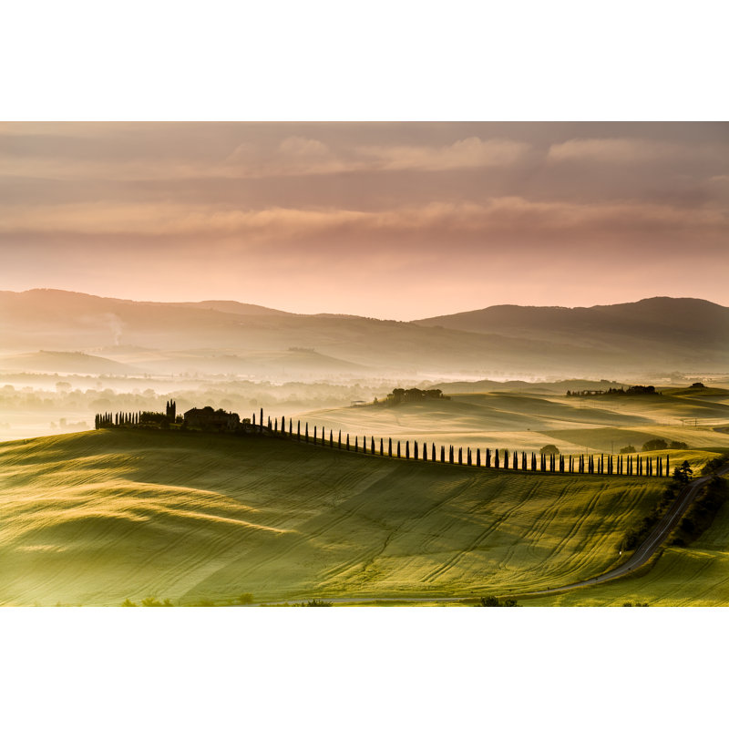 Finton Val D'orcia - Wrapped Canvas Print, 30cm H x 46cm W x 3.8cm D