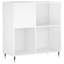Record Cabinet 84.5 x 38 x 89 cm Engineered Wood-1152396920