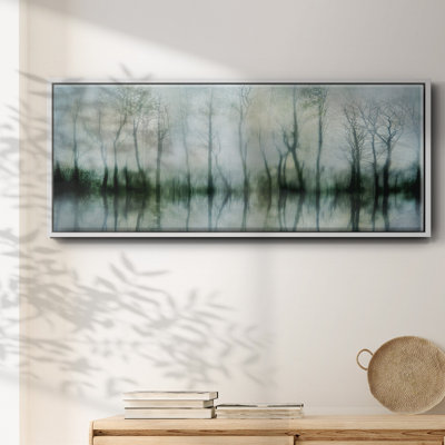 Mirrored Pond- Framed Canvas