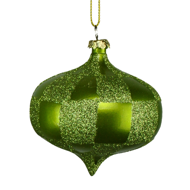 Ornement boule, Vert
