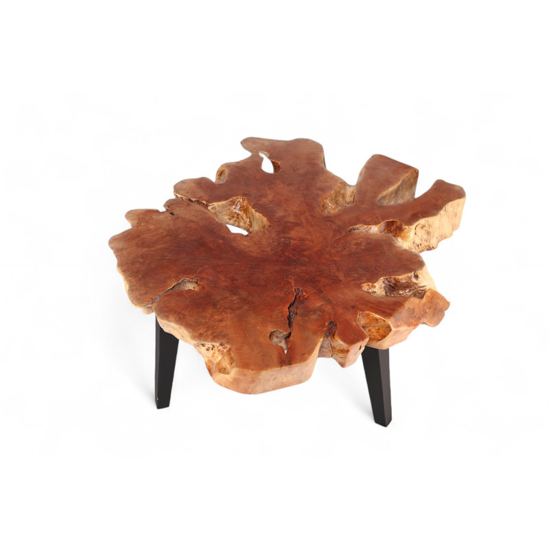 Solid Wood Top Coffee Table