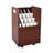 20-Slot Mobile Rolling Wood Blueprint Roll File Large Document Organizer-98610788