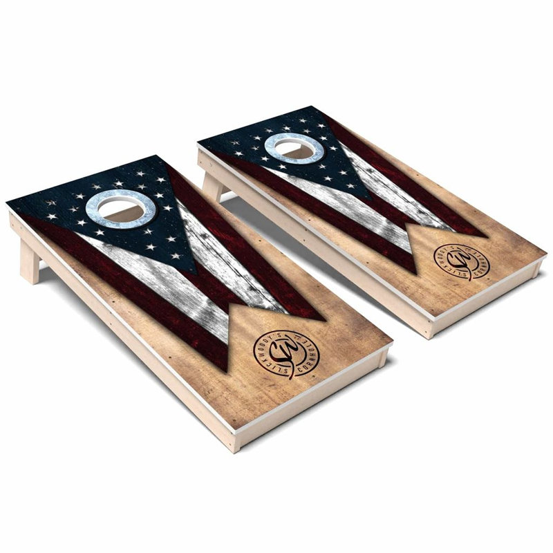 Ensemble de jeu de cornhole en composite Ohio, AUCUN accessoire