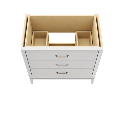 Alexandra Three-Drawer Single Bath Vanity