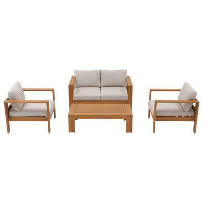 Naylor Eucalyptus Patio Seating Group