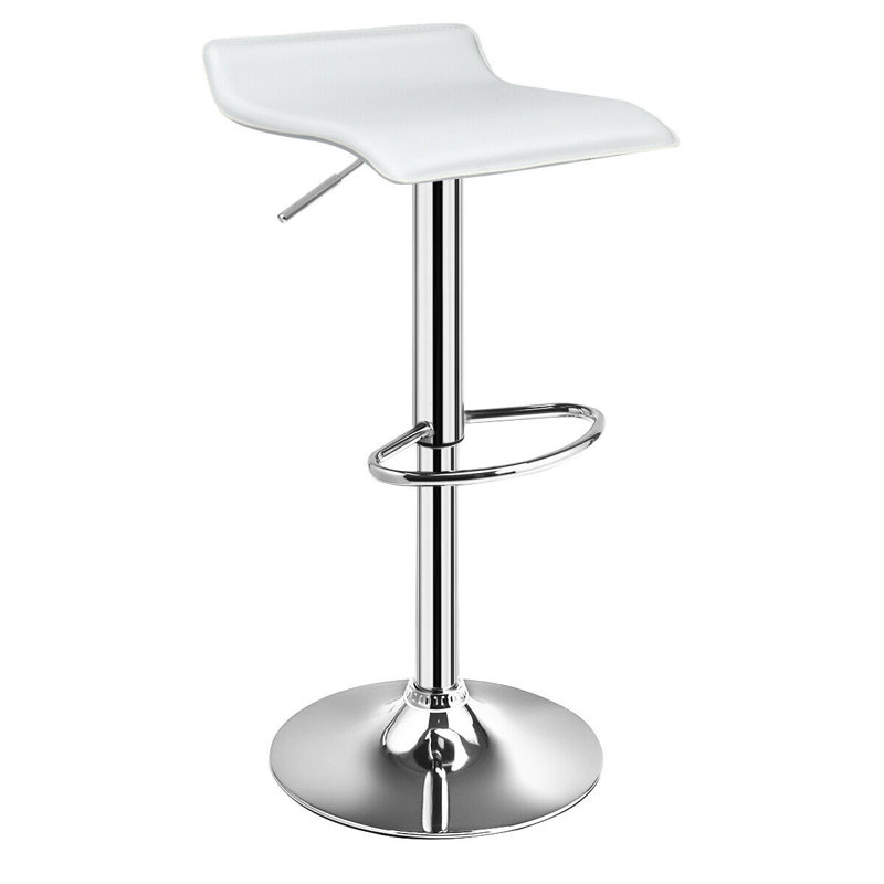 Tabouret de bar Antuane, Blanc