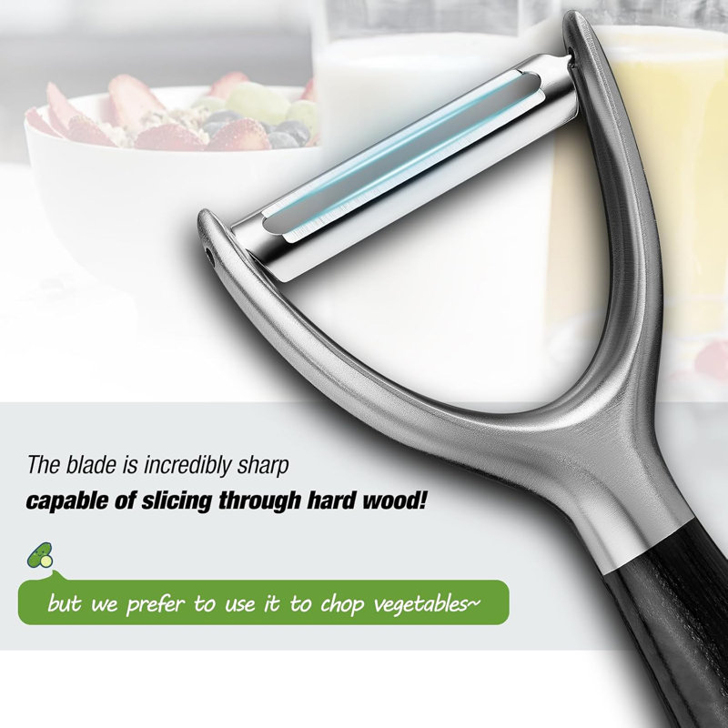 Éplucheur de cuisine en acier inoxydable 304