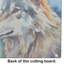 Wolves Wolf  Glass Cutting Board Large