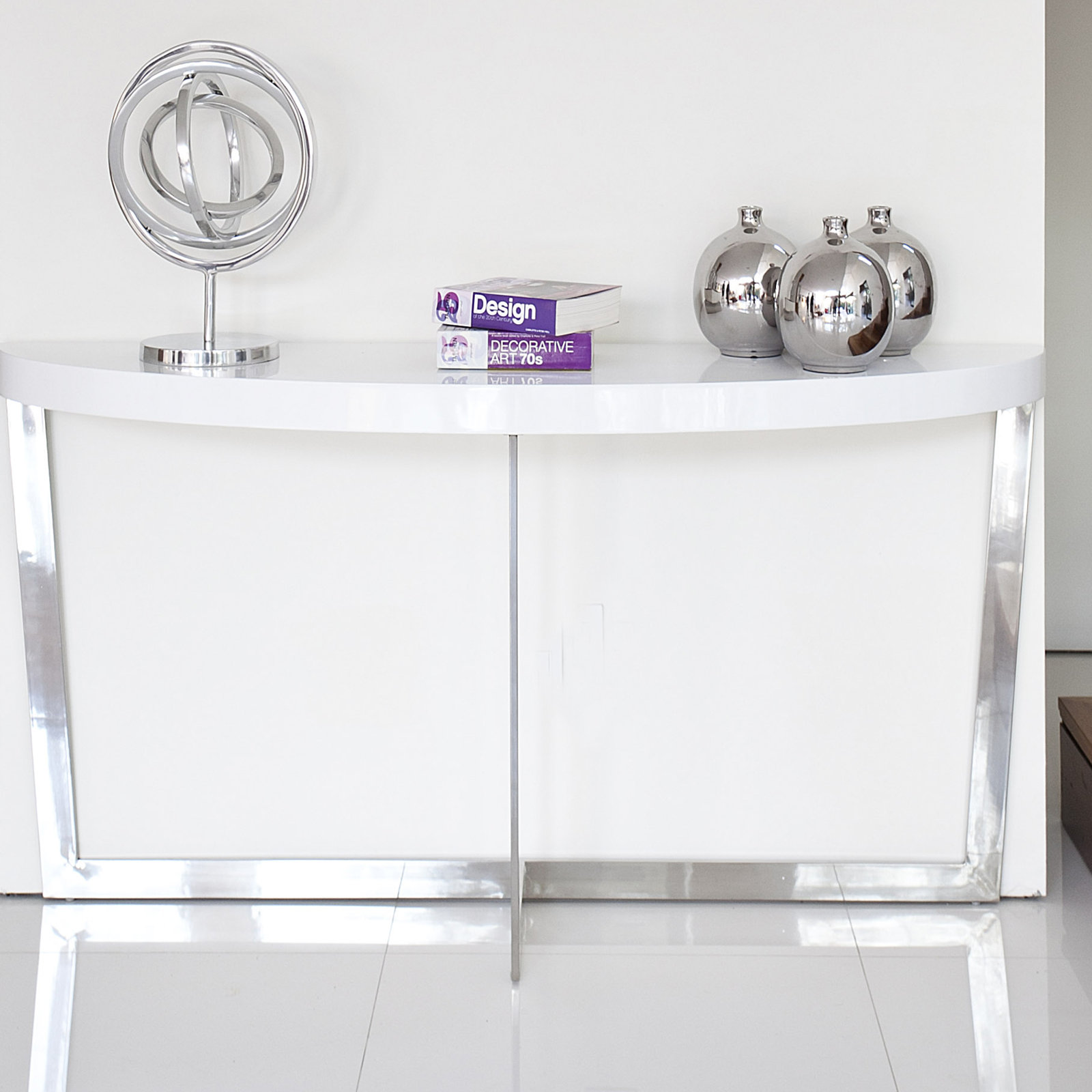 Jackson 55" Console Table, White