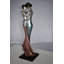 Statue de jeune amoureux français en résine Taille: 7 po x 7 po x H 23 po