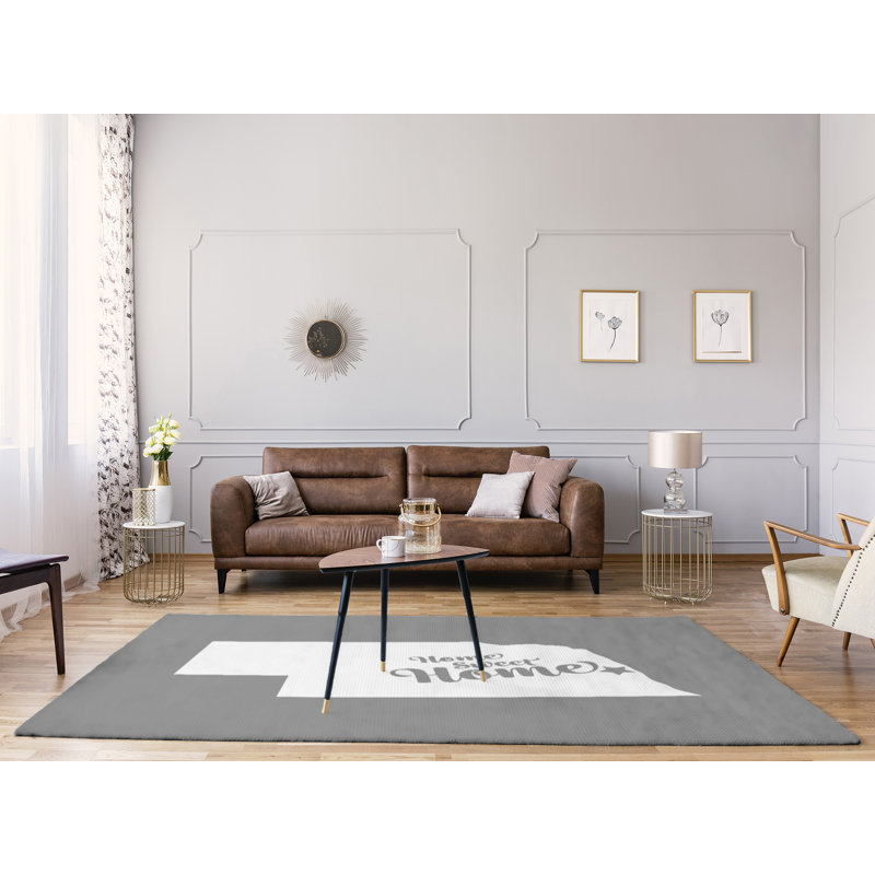Tapis en poly-chenille omaha à la maison, Rectangle 9 pi x 12 pi