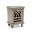 Table de chevet en bois gris antique