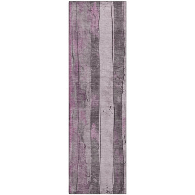 Premium Machine Washable Crestover AMF1874 Stripes Rug