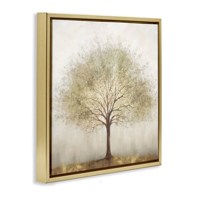Arbre flottant sur toile grise flottante, conception par Irena Orlov