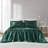 Luxurious Wrinkle-free Satin Sheet Set - Smooth Polyester For Queen Bed Comfort