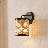 Drax 1-Light Wall Sconce In Matte Black