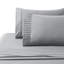 Ensemble de draps 6 pièces avec 4 taies d'oreiller plissés en rayonne de bambou toutes saisons Marina Marina Home Home Bedding Essentials-1677134109-1677134305
