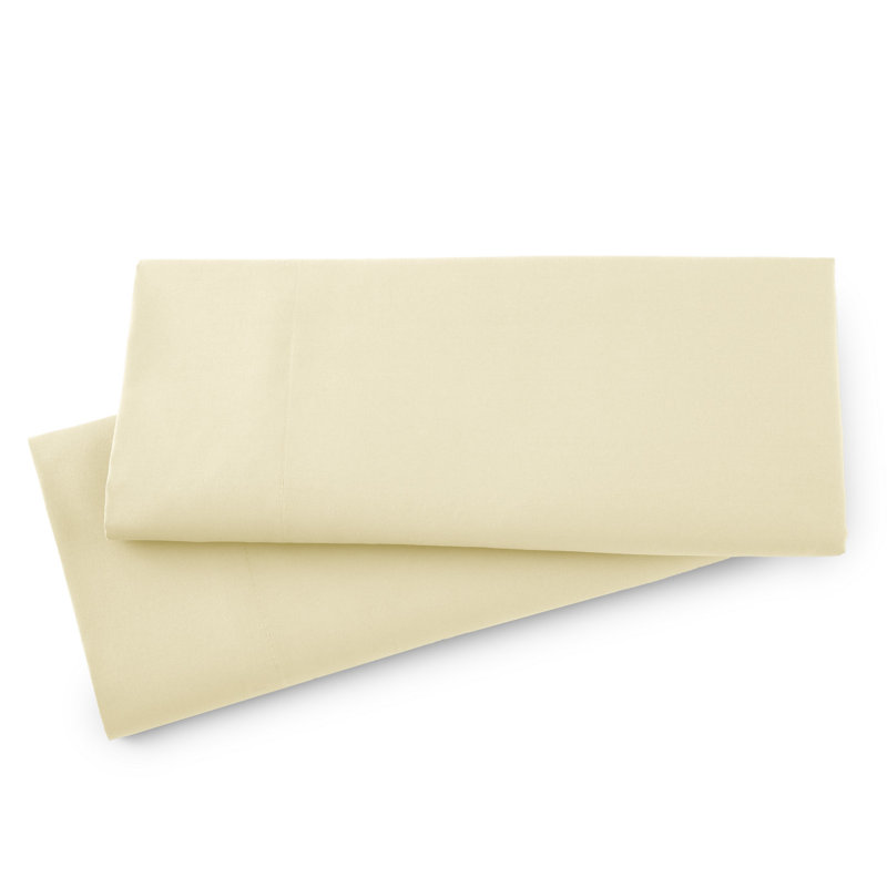 Eldon Microfiber Two Pillow Cases by Southshore Fine Linens, King Pillowcase, Off White