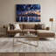 Art urbain sur toile gris avec villes Toronto, Ontario-1080603776