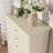 Simple White Solid Wood Accent Chest