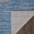 Mulican Solid Color Machine Made Power Loom Polypropylene Indoor / Outdoor Area Rug in Blue-152901186
