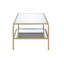 Table basse Astrid Mirro & Finish