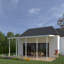 Auvent de patio standard en métal Heritage-24855132-24855152